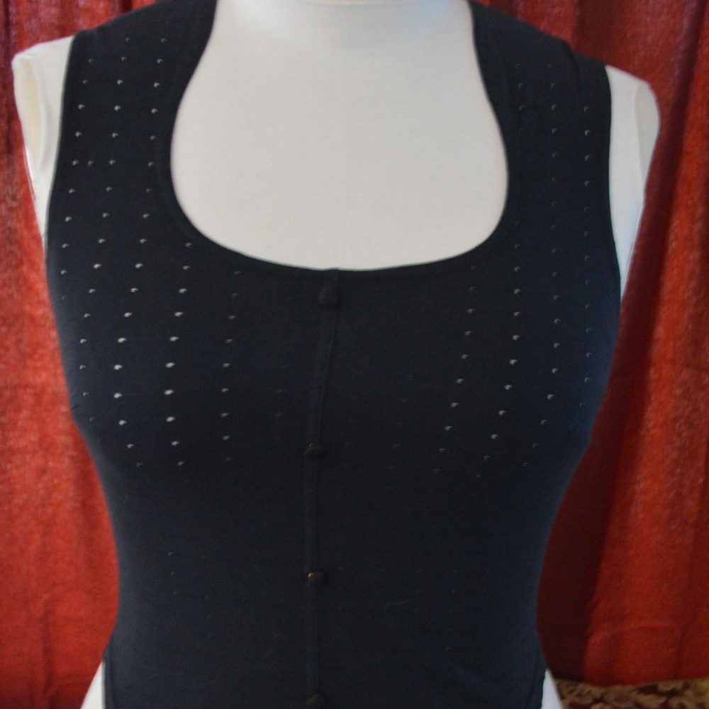 Carol Malony  vest / tank top- Large - Cotton